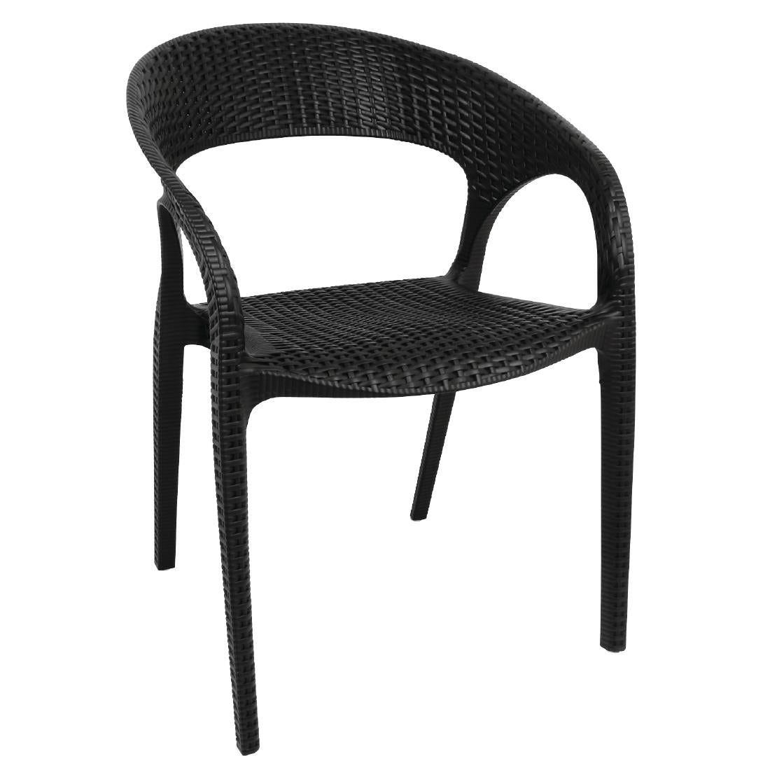 Bolero PP Rattan Wraparound Armchairs product image