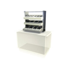 Kubus KCCU2 Drop-In Ambient Cutlery & Condiment Unit