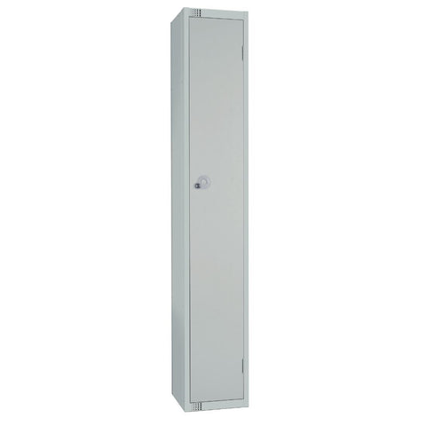 Elite Single Door Coin Return Locker Grey product image