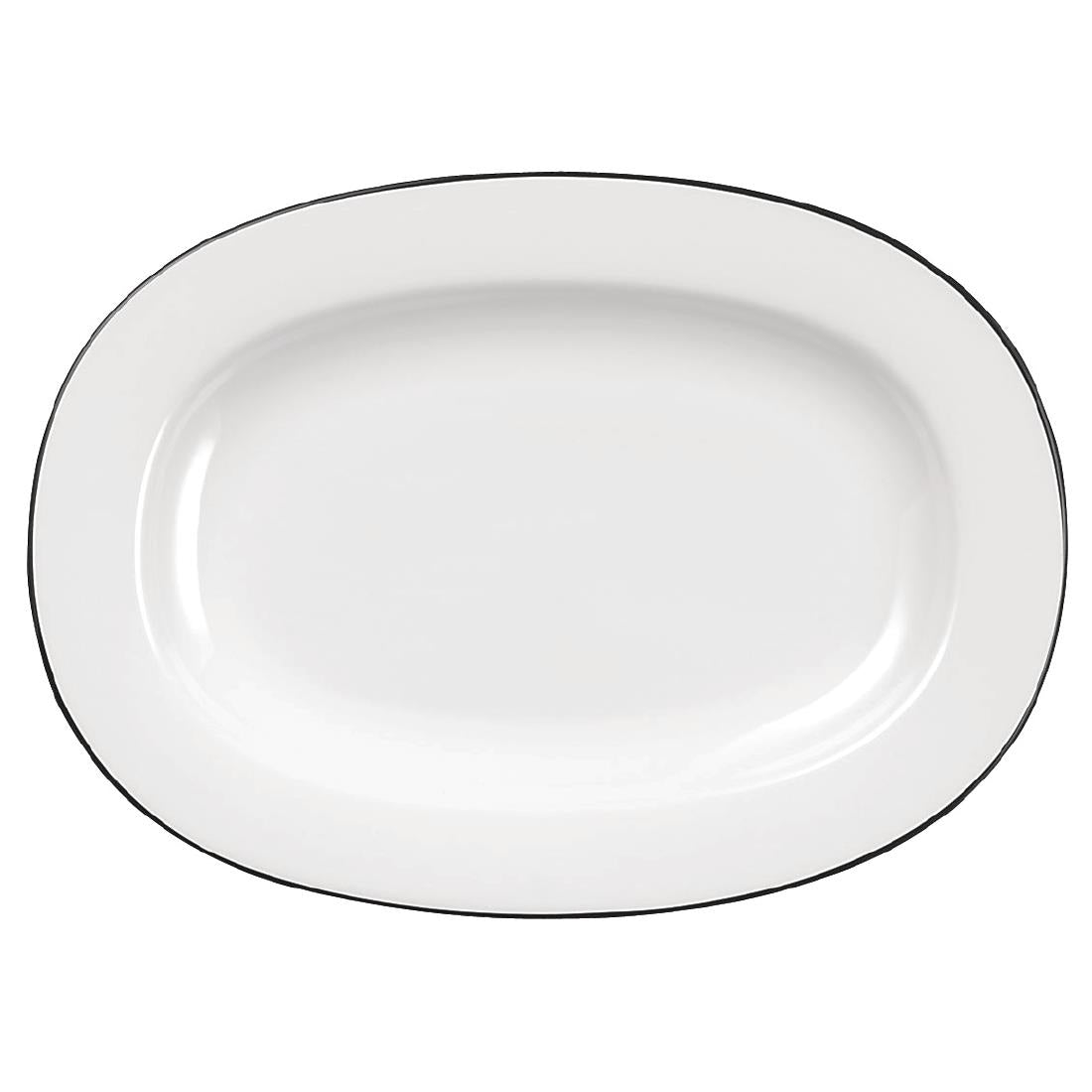 Churchill Alchemy Mono Oval Dishes 280mm product image