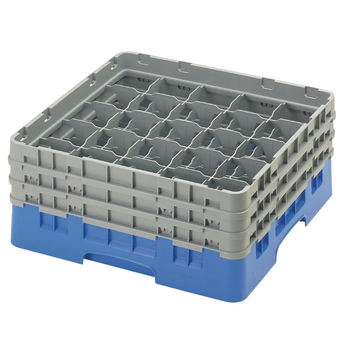 Cambro Camrack Blue 25 Compartments Max Glass product image