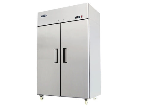 Atosa MBF8117HD Double Door Upright Fridge