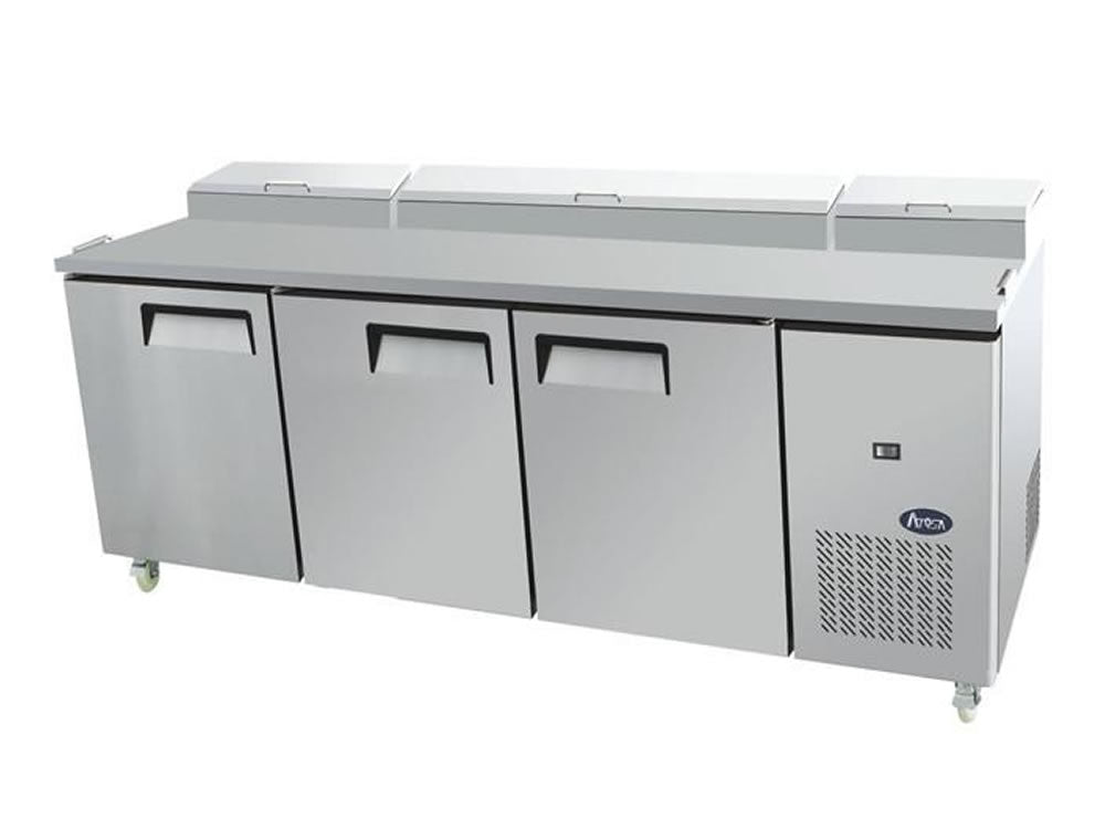 Atosa MPF8203GR Three Door Pizza Prep Table product image