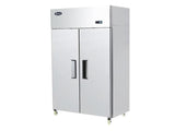 Atosa YBF9218GR Double Door Upright Fridge