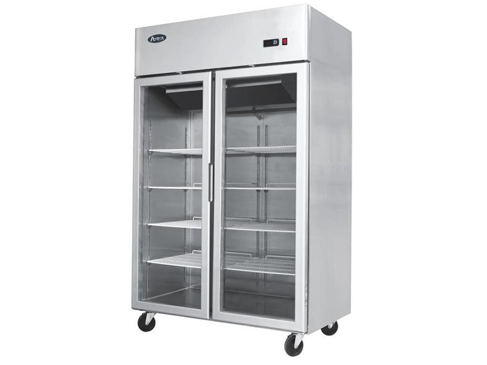 Atosa YCF9408GR 900 Ltr Slimline Double Glass product image