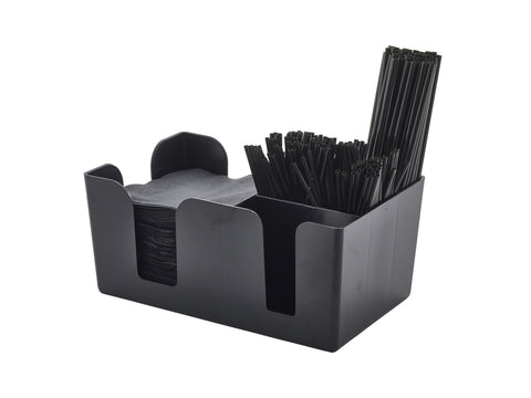 Genware BC05-03 Bar Caddy Black 240X150X110mm