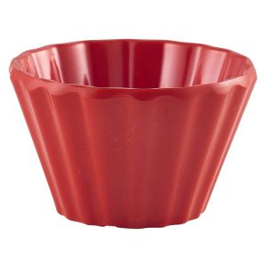 Genware C275-05 Red Cupcake Ramekin 45ml/1.5oz