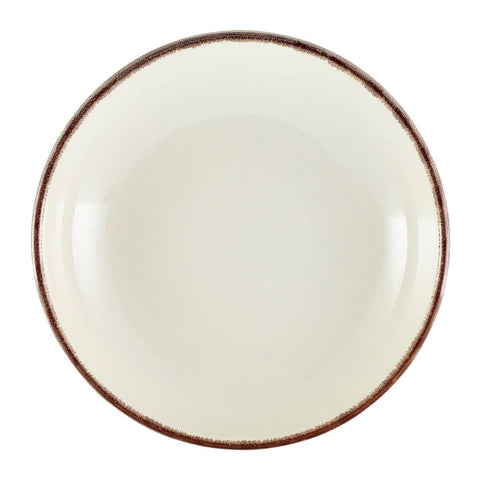 Genware CB-SBR23 Terra Stoneware Sereno Brown Coupe Bowl 23cm - Pack of 6