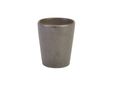 Genware CC-AN10 Terra Stoneware Antigo Conical Cup 10cm - Pack of 6