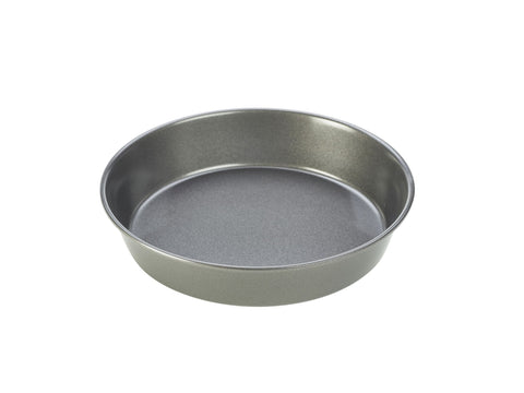 Genware CP-CSR235 Carbon Steel Non-Stick Round Cake Pan/Pie Dish