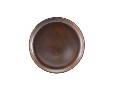 Genware CP-PRC27 Terra Porcelain Rustic Copper Coupe Plate 27.5cm - Pack of 6