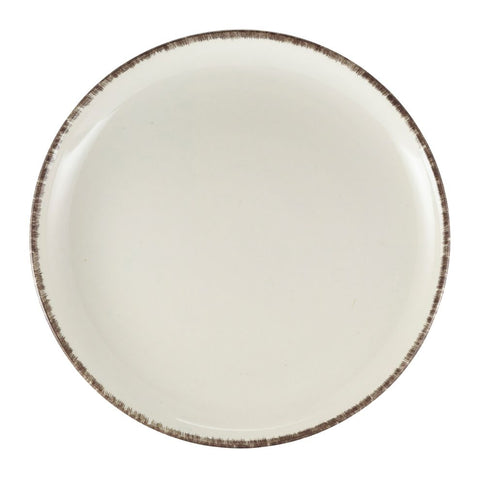 Genware CP-SG27 Terra Stoneware Sereno Grey Coupe Plate 27.5cm - Pack of 6