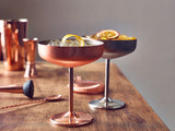 Genware CPC300 Copper Plated Cocktail Coupe Glass 30cl/10.5oz