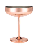 Genware CPC300 Copper Plated Cocktail Coupe Glass 30cl/10.5oz