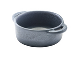 Genware CT-CD9G Forge Graphite Stoneware Casserole Dish 9 x 4cm - Pack of 6