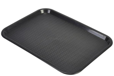 Genware CT1014-03 Fast Food Tray Black Small