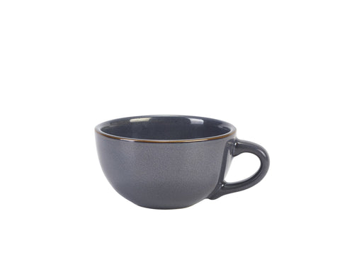 Genware CUP-BL30 Terra Stoneware Rustic Blue Cup 30cl/10.5oz - Pack of 6