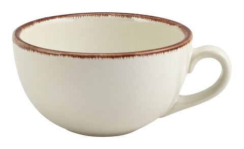 Genware CUP-SBR30 Terra Stoneware Sereno Brown Cup 30cl/10.5oz - Pack of 6