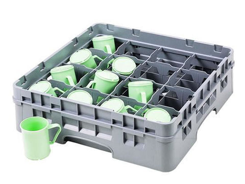 Cambro 16C414151 H107mm 16 Compartment Camrack Cup Rack