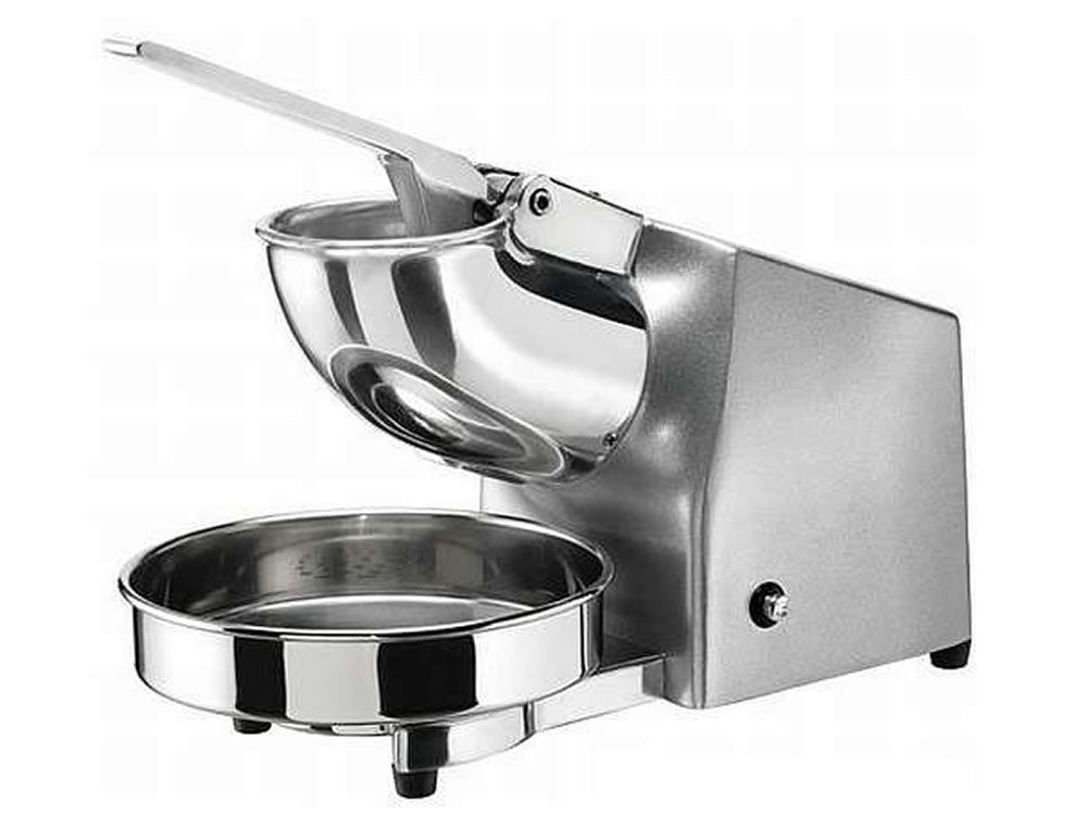 AMONIDA Manual Ice Crusher,Manual Ice Crusher Commercial Household Portable Shaved Ice Crusher With Stainless Steel Blade Ice Shaver