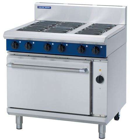 Blue Seal E56D Six Plate Electric Range with Electric Fan Oven