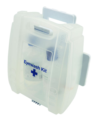 Genware EWKIT Eye Wash Kit (Inc. 2 X 500Ml Eye Wash)