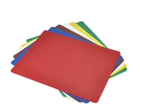 Genware FLSET 6 Colour Flexible Chopping Board Set