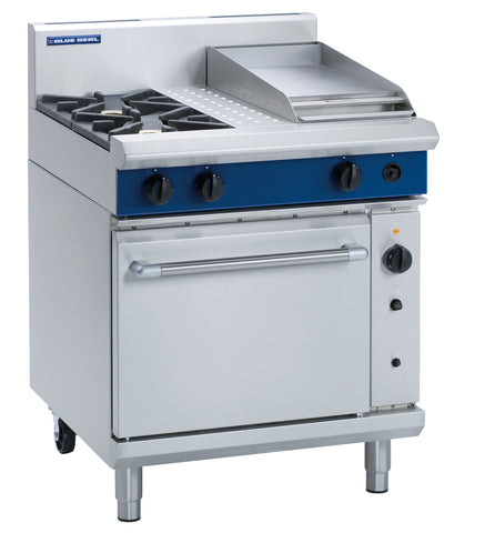 Blue Seal G54C Gas Range with Griddle and Fan Oven