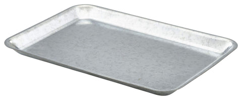 Genware GST3121 Galvanised Steel Tray 31.5x21.5x2cm