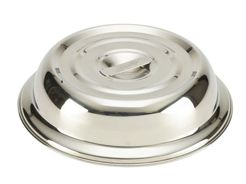 Genware 21683 Round S/St. Plate Cover For 10" Plates
