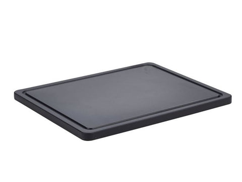 Genware BB3226BK Non Slip Black Bar Board 32.5x26.5x1.4cm