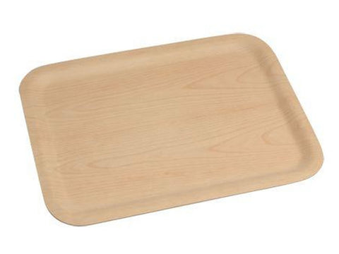 Genware LT4333 Lightwood Birch Tray 43 x 33cm