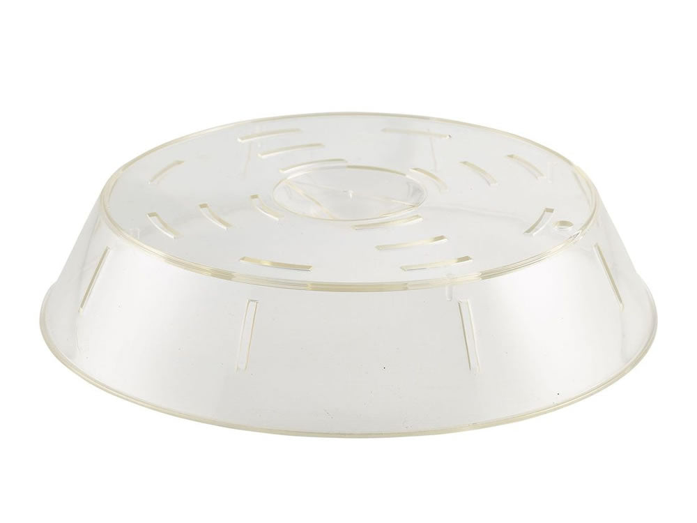 Plastic plate with cover top