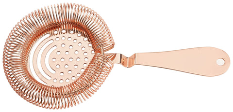 Genware HAW5C Copper Sprung Premium Julep Strainer