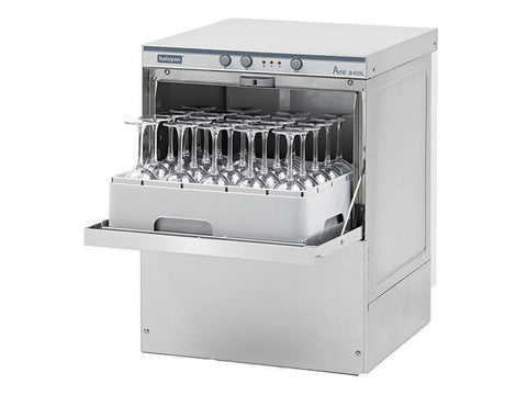 Halcyon Amika AMH45 D 450mm Basket Glasswasher With Drain Pump