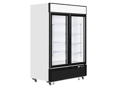 Tefcold LGC5000 Double Glass Door Chilled Merchandiser 1108Ltr