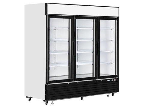 Interlevin LGC7500 2050 Ltr Triple Glass Door Merchandiser