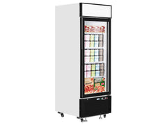 Tefcold LGF2500 Single Glass Door Display Freezer 496Ltr