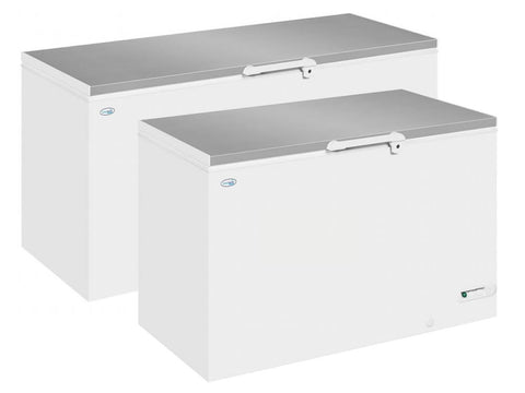 Interlevin LHF SS Range Stainless Steel Lid Chest Freezer