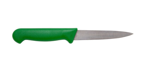 Genware K-V4G 4" Vegetable Knife Green