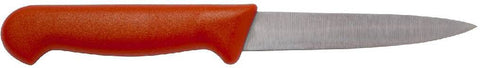 Genware K-V4R 4" Vegetable Knife Red