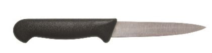 Genware K-V4 4" Vegetable Knife Black