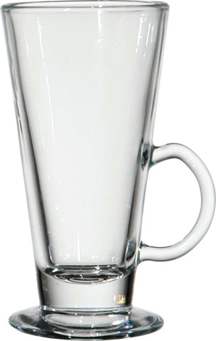 Genware LG-09 Conical Latte Glass 26cl / 9oz - Pack of 12