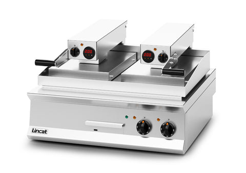 Lincat OE8210 Dual Plate Electric Clam Griddle