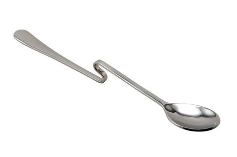 Genware LS08H Hanging Latte Spoon 8" 18/8 S/St. (Dozen)