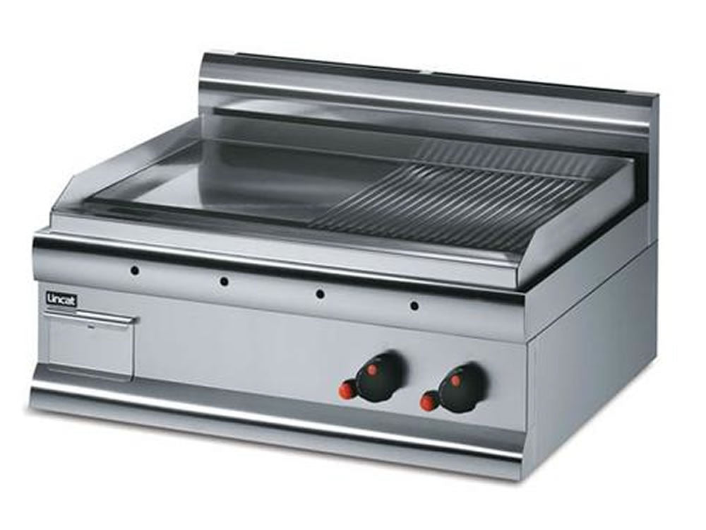 Lincat GS7/R Steel Plate Gas Griddle Half Ribbed Advantage