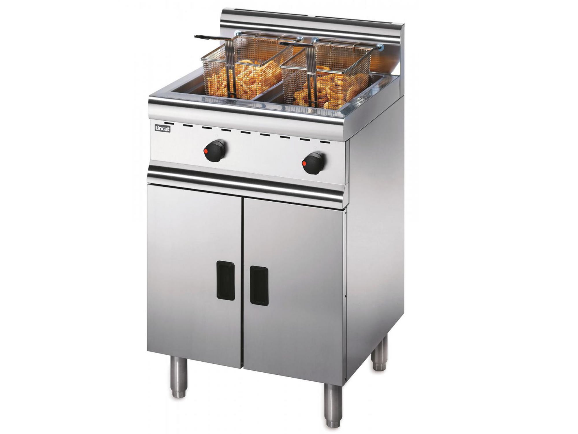 Lincat cheap double fryer