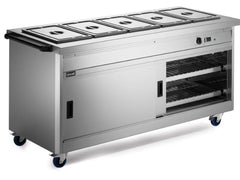 Lincat P8B5PT Panther Mobile Hot Cupboard with Bain Marie Top