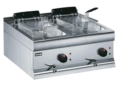 Lincat Silverlink 600 DF66 Counter Top Electric Twin Tank Fryer