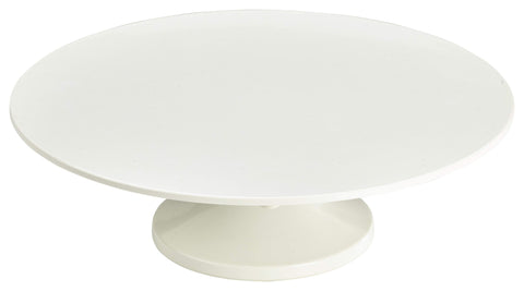 Genware MCS33 White Melamine Cake Stand 33cm/13"